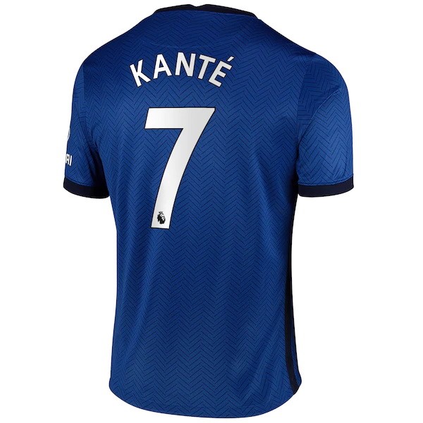 Camiseta Chelsea NO.7 Kante Primera 2020-2021 Azul